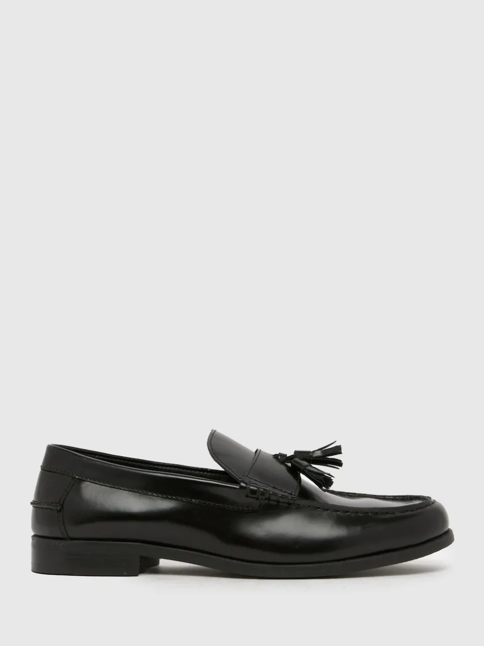 Schuh Black Ryder Leather Loafers