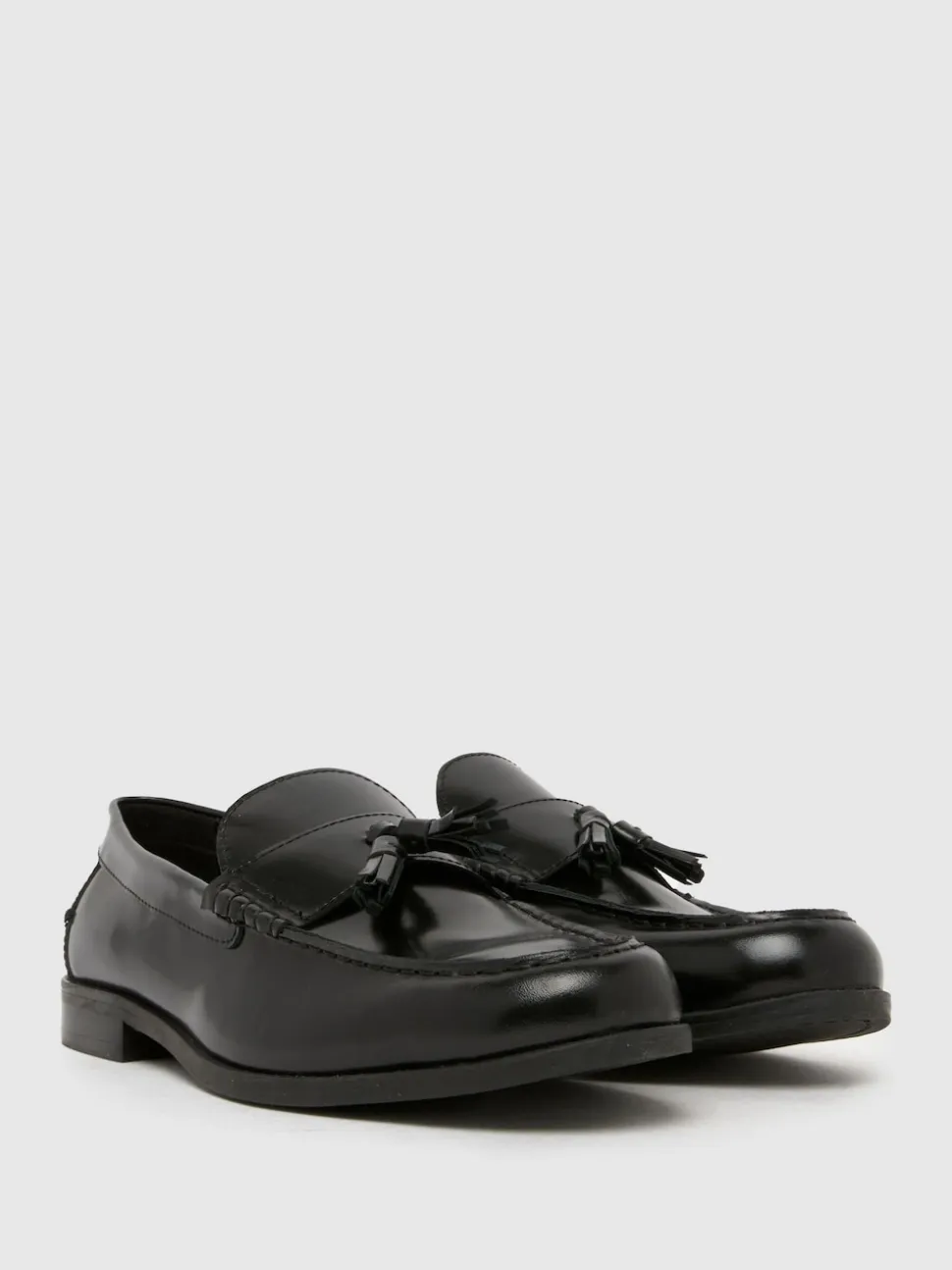 Schuh Black Ryder Leather Loafers