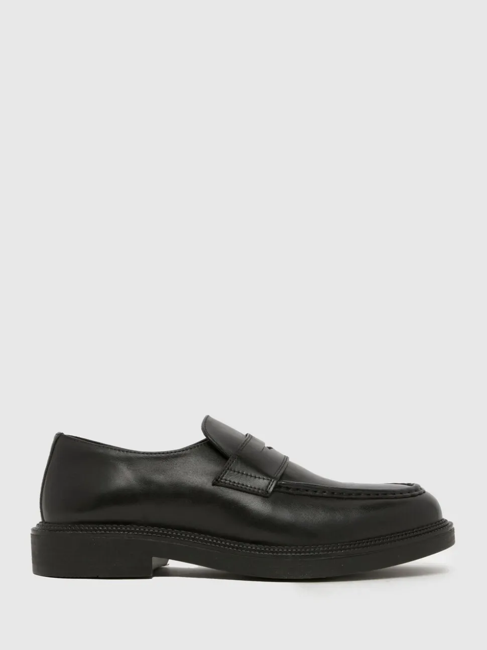 Schuh Black Rykard Leather Loafers