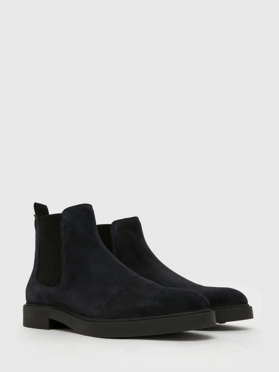 Schuh Blue Dice Leather Chelsea Boots