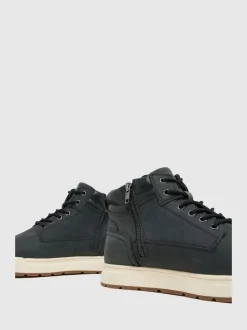 Schuh Blue Gio Leather Lace-Up Shoes