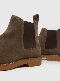 Schuh Brown Chrome Dawn Chelsea Boots