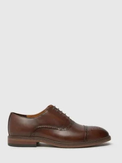 Schuh Brown Raven Leather Brogues