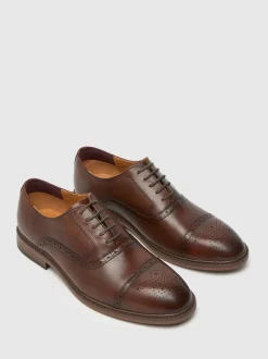 Schuh Brown Raven Leather Brogues