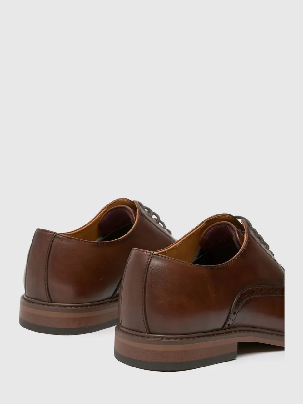 Schuh Brown Raven Leather Brogues