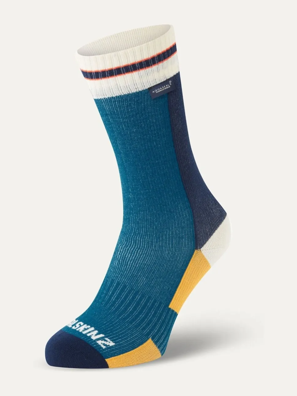 Sealskinz Billockby Waterproof All Weather Mid Length Lightweight Cycling Socks