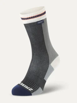 Sealskinz Billockby Waterproof All Weather Mid Length Lightweight Cycling Socks