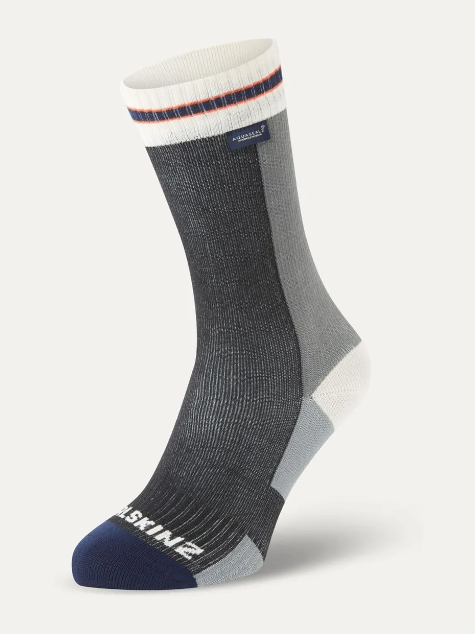 Sealskinz Billockby Waterproof All Weather Mid Length Lightweight Cycling Socks