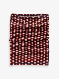 Sealskinz Blue Harpley Water Repellent Winter Diamond Print Neck Warmer Snood