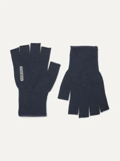 Sealskinz Blue Thornham Solo Merino Mittens