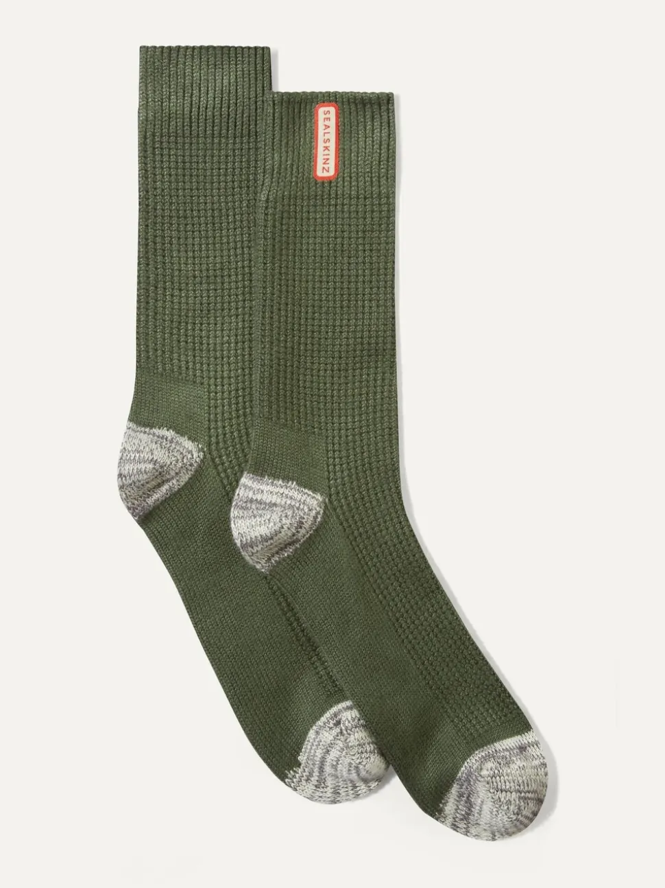 Sealskinz Bradenham Mid Length Lightweight Waffle Knit Socks