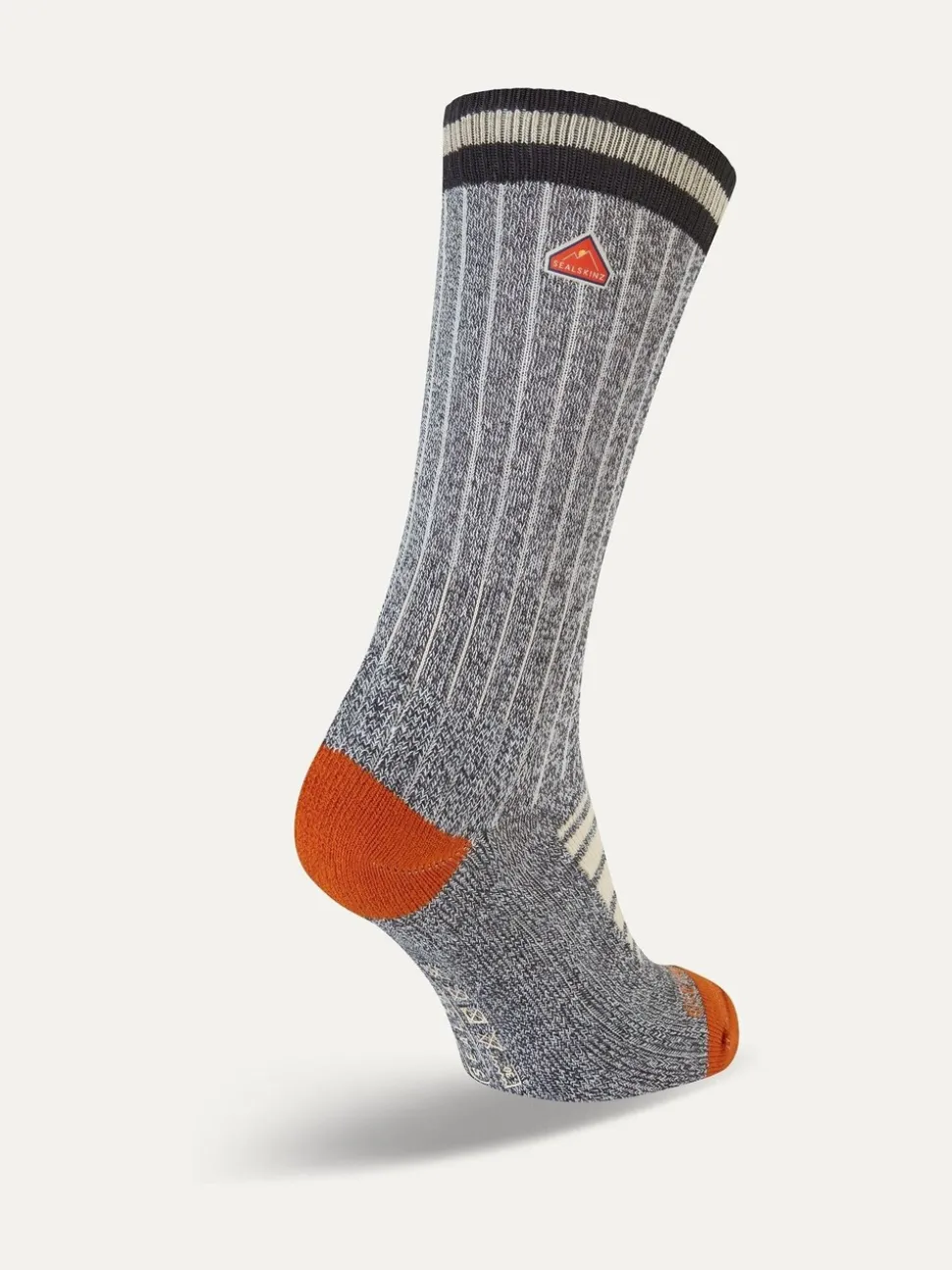Sealskinz Clippesby Mid Length Lightweight Cotton Rib Hiking Socks