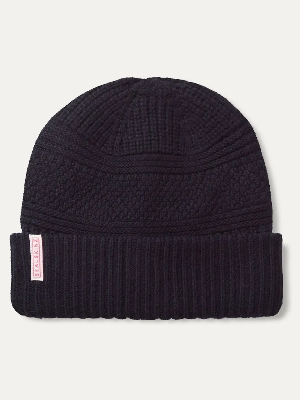 Sealskinz Harleston Waterproof Merino Wool Roll Cuff Beanie Hat