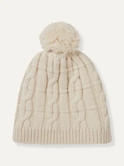 Sealskinz Hemsby Waterproof Cold Weather Cable Knit Bobble Hat