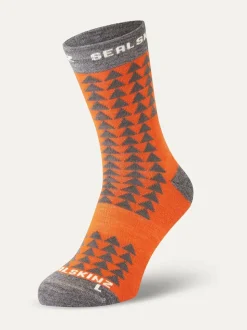 Sealskinz Hilgay Merino Mid Length Running Socks