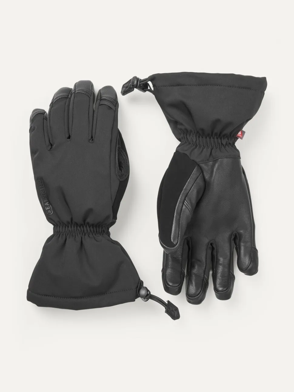 Sealskinz Southery Waterproof Extreme Cold Weather Black Gauntlets