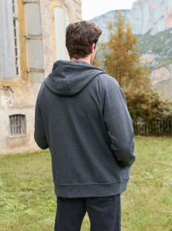Seraphine Charcoal Grey Marl Mens Babywearing Top