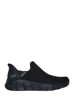 Skechers Black Bobs B Flex Slip In Trainers