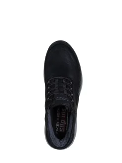 Skechers Black Chrome Slip-Ins: Summits - Siegul