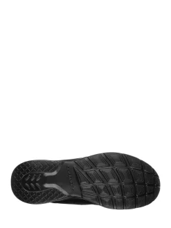 Skechers Black Dynamight 2.0 Lace Up Memory Foam Trainers