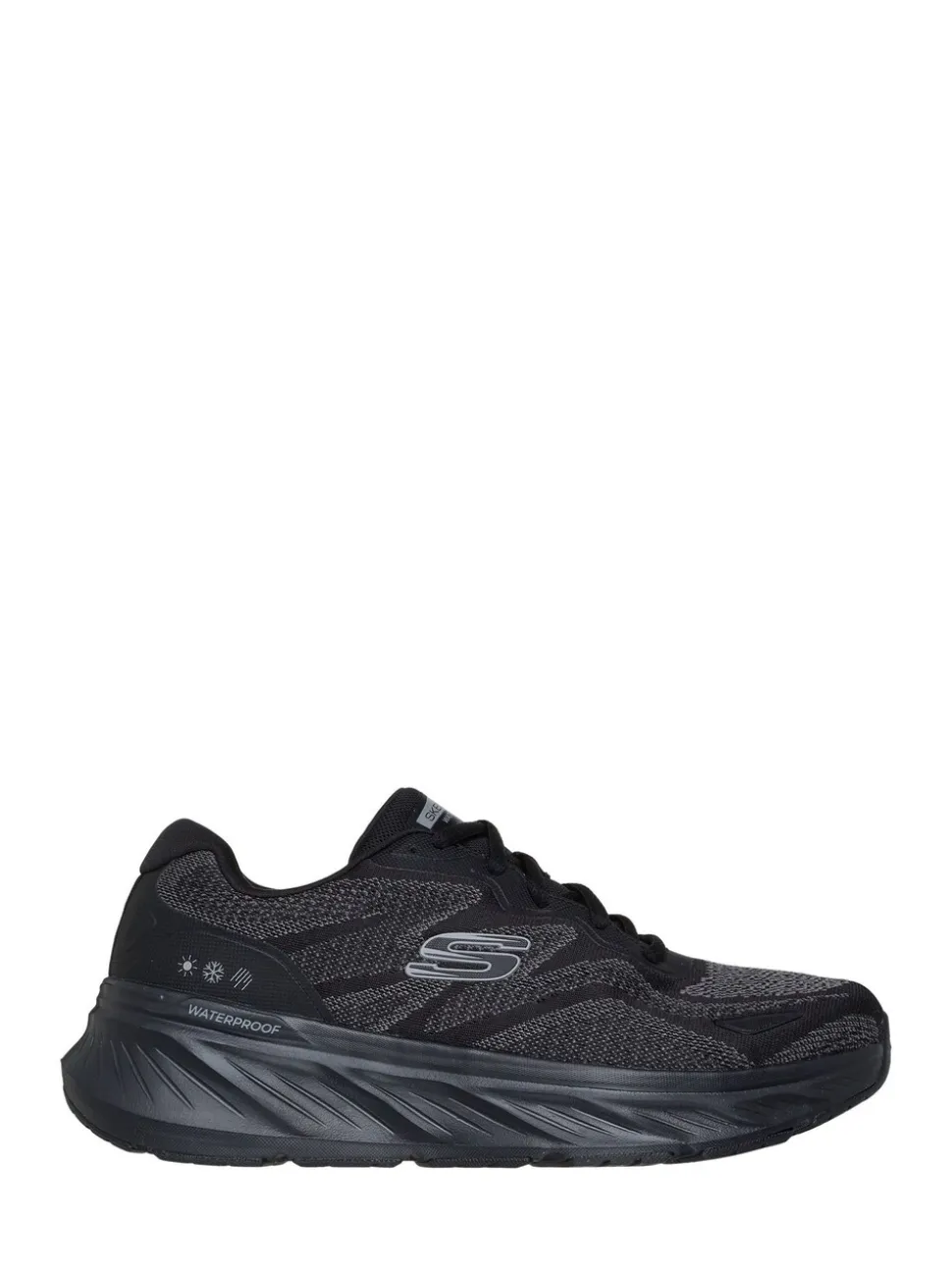 Skechers Black Edgeride Konzo Shoes