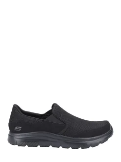 Skechers Black Flex Advantage - McAllen Sr Occupational Mens Shoes