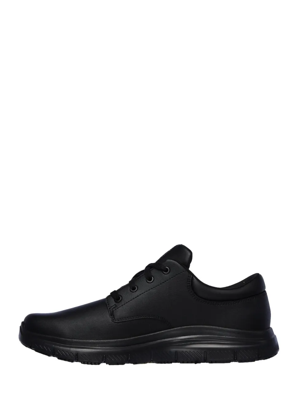 Skechers Black Mens Flex Advantage Fourche Slip Resistant Work Shoes