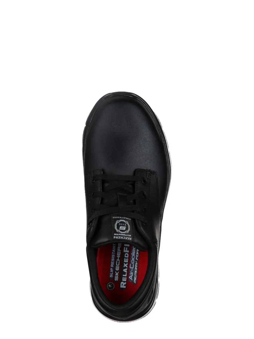 Skechers Black Mens Flex Advantage Fourche Slip Resistant Work Shoes
