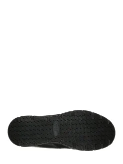 Skechers Black Mens Relaxed Fit Work Trainers