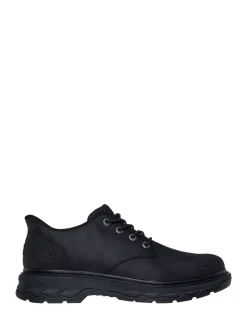 Skechers Black Relaxed Fit Slip-Ins Lockett Gustav Shoes