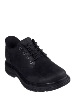 Skechers Black Relaxed Fit Slip-Ins Lockett Gustav Shoes
