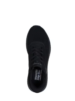 Skechers Black Slip-ins Bobs Sport Squad Chaos Solid Step Trainers