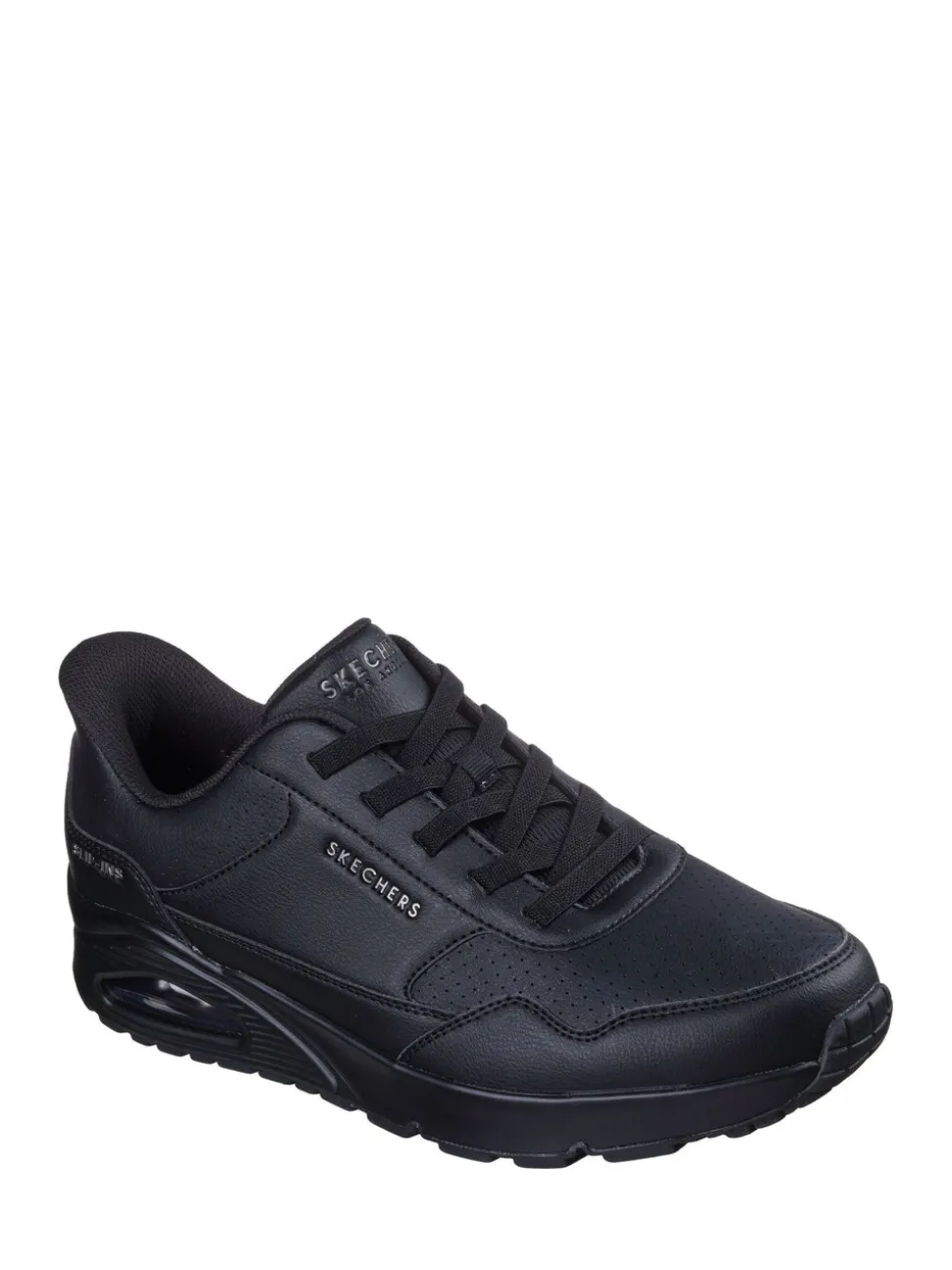 Skechers Black Slip-Ins Uno Banksia Luxe Trainers