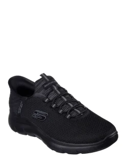 Skechers Black Wide Fit Summits High Range Trainers