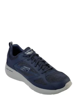 Skechers Blue Dynamight 2.0 Lace Up Memory Foam Trainers