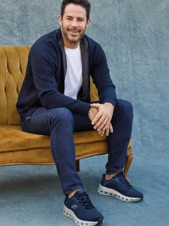 Skechers Blue Glide-Step Pro Trainers