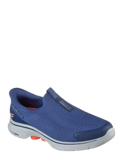 Skechers Blue Go Walk 7 Easy On Evolution Trainers