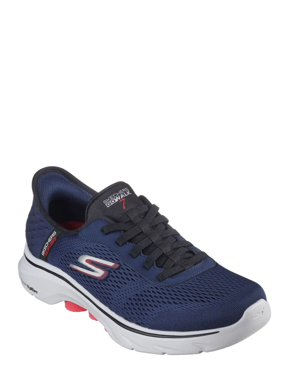 Skechers Blue Go Walk 7 Slip In Trainers