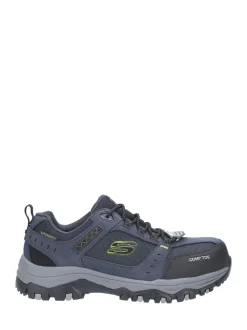 Skechers Blue Greetah Safety Hiker Shoes with Composite Toe