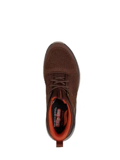 Skechers Brown Arch Fit Crosser Emeric Trainers
