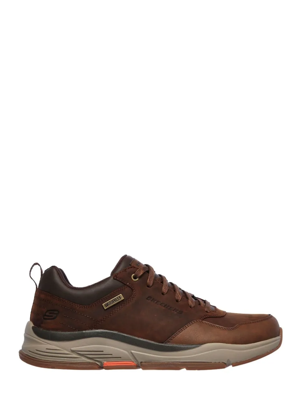 Skechers Brown Mens Benago Hombre Trainers
