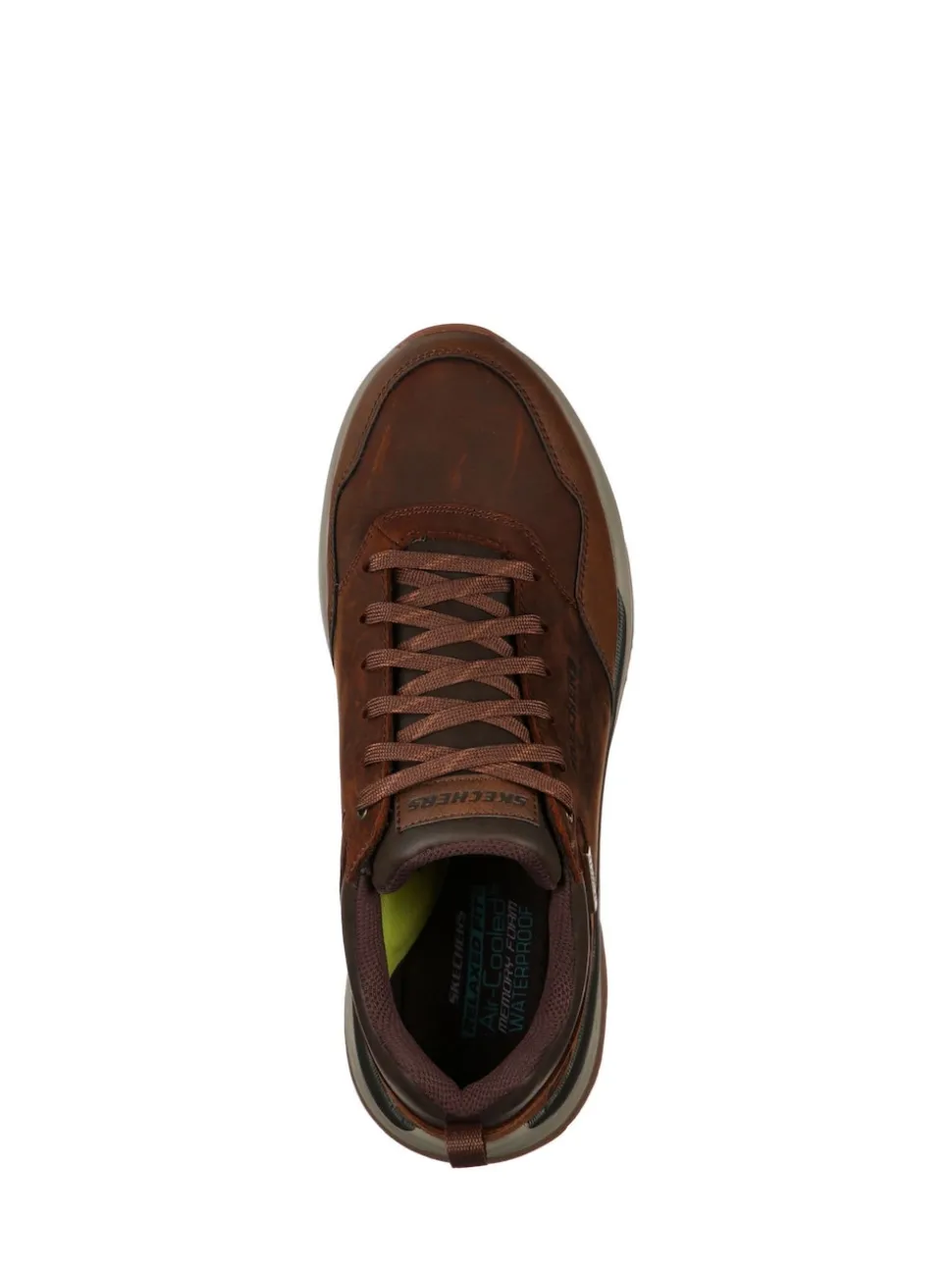 Skechers Brown Mens Benago Hombre Trainers