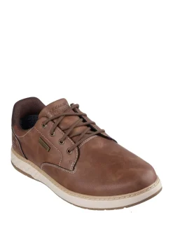 Skechers Brown Mens Garlan Shoes