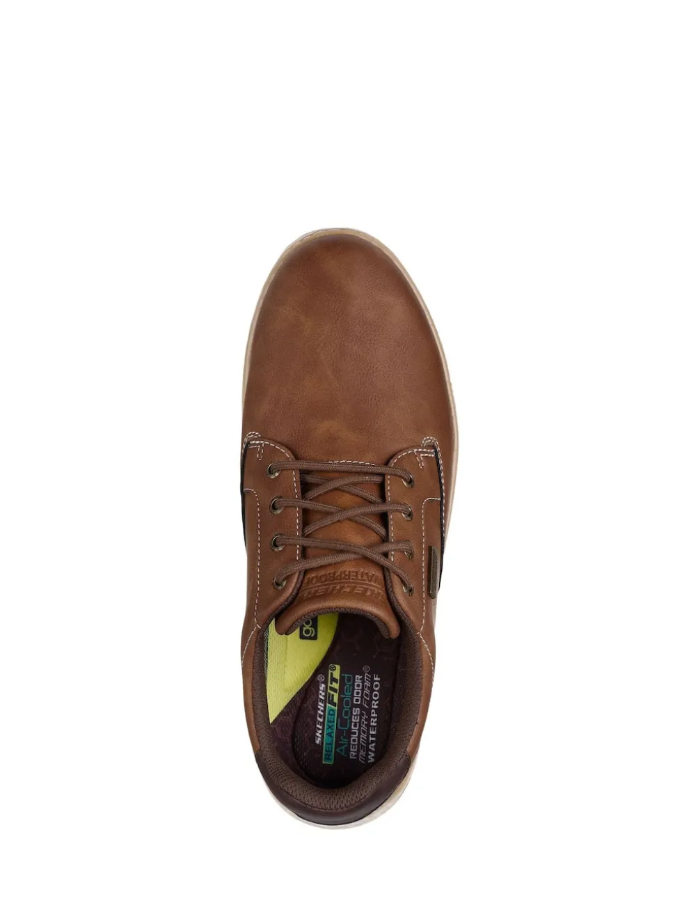 Skechers Brown Mens Garlan Shoes