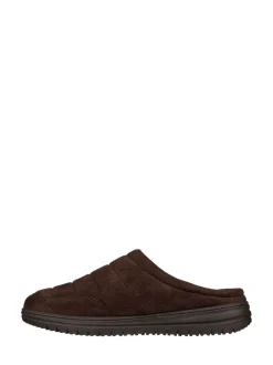 Skechers Brown Mens Murette Garvanza Slippers