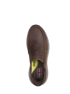 Skechers Brown Parson Oswin Shoes