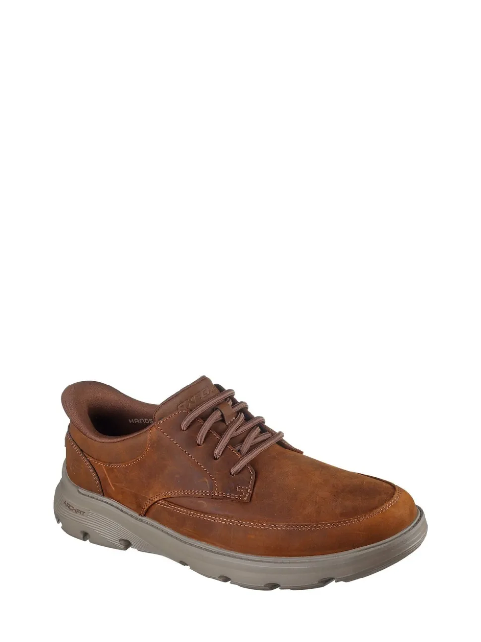 Skechers Brown Slip-In Arch Fit Garza Shoes