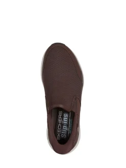 Skechers Brown Slip-Ins Equalizer 6.0 Trainers