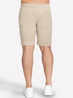 Skechers Cream Downtown Cargo 9 Inch Shorts