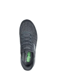Skechers Grey Mens Slip In Summits Key Pace Trainers